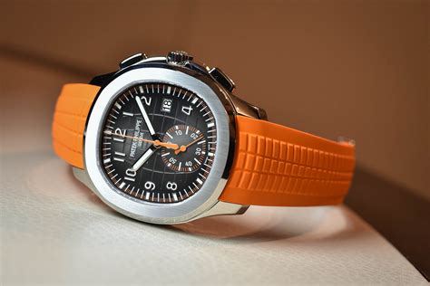 patek philippe aquanaut 5968a orange price|5968a aquanaut price.